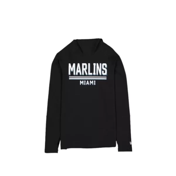 Caps* Miami Marlins Balaclava Hoodie - KTGCaps - Baseball caps for various teams, purchased online at a discount