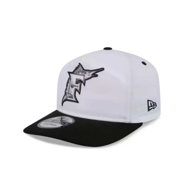 Caps* Miami Marlins Chrome Logo Golfer - KTGCaps - Baseball caps for various teams, purchased online at a discount