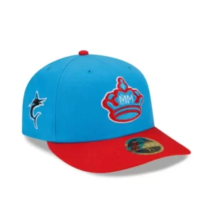 Caps* Miami Marlins City Connect Low Profile 59FIFTY Fitted Hat - KTGCaps - Baseball caps for various teams, purchased online at a discount