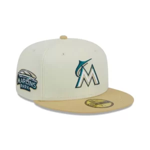 Caps* Miami Marlins City Icon 59FIFTY Fitted Hat - KTGCaps - Baseball caps for various teams, purchased online at a discount