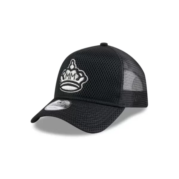 Caps* Miami Marlins City Mesh 9FORTY AFrame Trucker Hat - KTGCaps - Baseball caps for various teams, purchased online at a discount