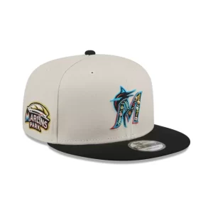 Caps* Miami Marlins Floral Fill 9FIFTY Snapback Hat - KTGCaps - Baseball caps for various teams, purchased online at a discount