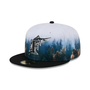 Caps* Miami Marlins Photoreal 59FIFTY Fitted Hat - KTGCaps - Baseball caps for various teams, purchased online at a discount