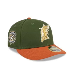 Caps* Miami Marlins Scarlet Low Profile 59FIFTY Fitted Hat - KTGCaps - Baseball caps for various teams, purchased online at a discount
