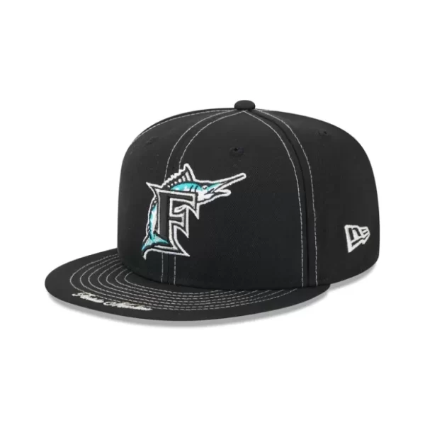 Caps* Miami Marlins Sport Classics 59FIFTY Fitted Hat - KTGCaps - Baseball caps for various teams, purchased online at a discount