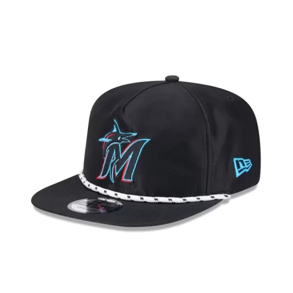 Caps* Miami Marlins Team Rope Golfer Hat - KTGCaps - Baseball caps for various teams, purchased online at a discount