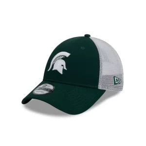 Caps* Michigan State Spartans Green 9FORTY Trucker Hat - KTGCaps - Baseball caps for various teams, purchased online at a discount