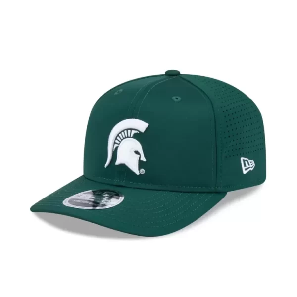 Caps* Michigan State Spartans Perform 9SEVENTY StretchSnap Hat - KTGCaps - Baseball caps for various teams, purchased online at a discount