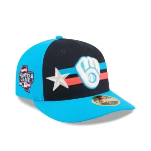 Caps* Milwaukee Brewers 2024 AllStar Game Low Profile 59FIFTY Fitted Hat - KTGCaps - Baseball caps for various teams, purchased online at a discount