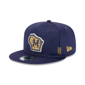 Caps* Milwaukee Brewers 2024 Clubhouse 9FIFTY Snapback Hat - KTGCaps - Baseball caps for various teams, purchased online at a discount