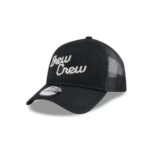 Caps* Milwaukee Brewers City Mesh 9FORTY AFrame Trucker Hat - KTGCaps - Baseball caps for various teams, purchased online at a discount