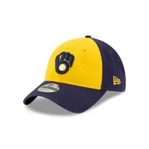 Caps* Milwaukee Brewers Core Classic Alt 9TWENTY Adjustable Hat - KTGCaps - Baseball caps for various teams, purchased online at a discount