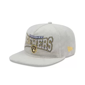 Caps* Milwaukee Brewers Gray Cord Golfer Hat - KTGCaps - Baseball caps for various teams, purchased online at a discount