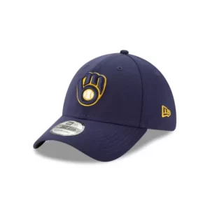 Caps* Milwaukee Brewers Team Classic 39THIRTY Stretch Fit Hat - KTGCaps - Baseball caps for various teams, purchased online at a discount
