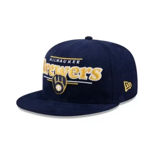 Caps* Milwaukee Brewers Throwback Display 9FIFTY Snapback Hat - KTGCaps - Baseball caps for various teams, purchased online at a discount