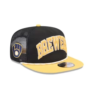 Caps* Milwaukee Brewers Throwback Golfer Hat - KTGCaps - Baseball caps for various teams, purchased online at a discount