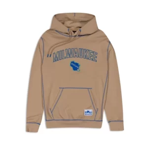 Caps* Milwaukee Bucks 2023 City Edition Tan Hoodie - KTGCaps - Baseball caps for various teams, purchased online at a discount