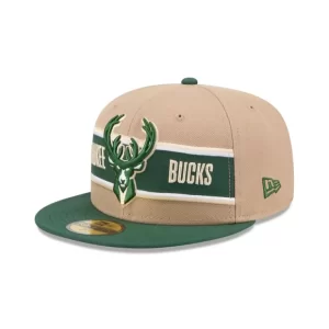 Caps* Milwaukee Bucks 2024 Draft 59FIFTY Fitted Hat - KTGCaps - Baseball caps for various teams, purchased online at a discount