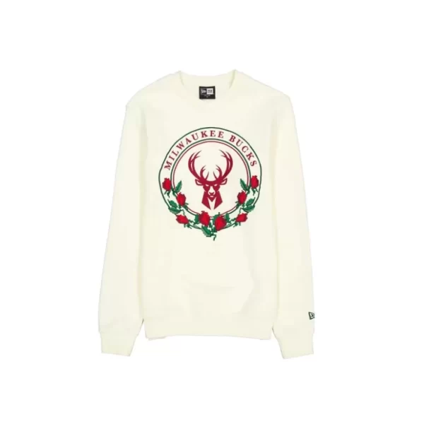 Caps* Milwaukee Bucks Novelty Stitch Crewneck - KTGCaps - Baseball caps for various teams, purchased online at a discount