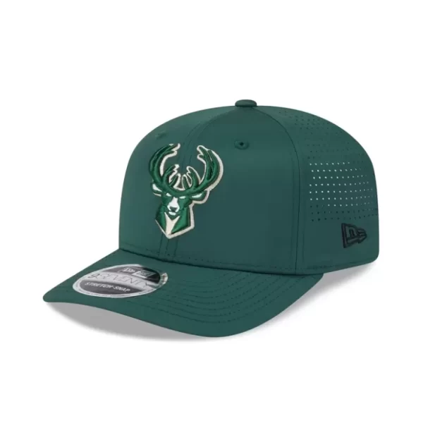 Caps* Milwaukee Bucks Perform 9SEVENTY StretchSnap Hat - KTGCaps - Baseball caps for various teams, purchased online at a discount