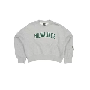 Caps* Milwaukee Bucks Sport Classics Womens Crewneck - KTGCaps - Baseball caps for various teams, purchased online at a discount