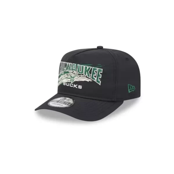 Caps* Milwaukee Bucks Throwback Brush Golfer Hat - KTGCaps - Baseball caps for various teams, purchased online at a discount