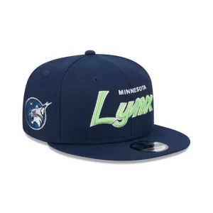 Caps* Minnesota Lynx Script 9FIFTY Snapback Hat - KTGCaps - Baseball caps for various teams, purchased online at a discount