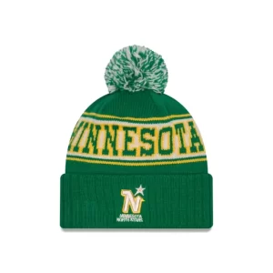 Caps* Minnesota North Stars Retro Pom Knit Hat - KTGCaps - Baseball caps for various teams, purchased online at a discount