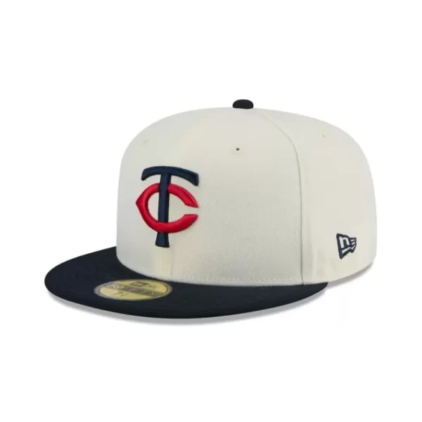 Caps* Minnesota Twins Chrome 59FIFTY Fitted Hat - KTGCaps - Baseball caps for various teams, purchased online at a discount