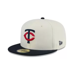 Caps* Minnesota Twins Chrome 59FIFTY Fitted Hat - KTGCaps - Baseball caps for various teams, purchased online at a discount