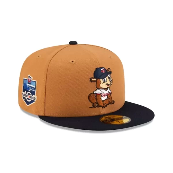 Caps* Minnesota Twins Mini Mascot 59FIFTY Fitted Hat - KTGCaps - Baseball caps for various teams, purchased online at a discount