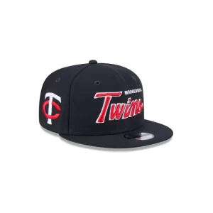 Caps* Minnesota Twins Script Kids 9FIFTY Snapback Hat - KTGCaps - Baseball caps for various teams, purchased online at a discount
