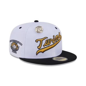 Caps* Minnesota Twins 70th Anniversary 59FIFTY Fitted Hat - KTGCaps - Baseball caps for various teams, purchased online at a discount