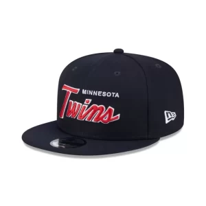 Caps* Minnesota Twins Wordmark 9FIFTY Snapback Hat - KTGCaps - Baseball caps for various teams, purchased online at a discount
