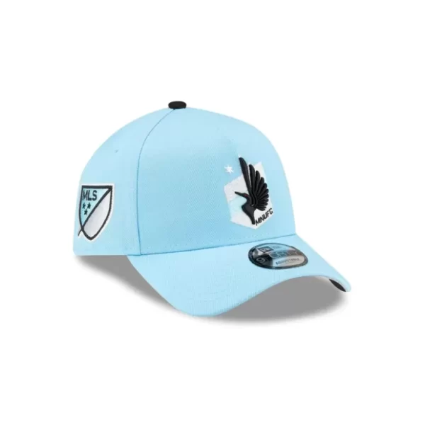 Caps* Minnesota United FC 2024 MLS Kickoff 9FORTY AFrame Snapback Hat - KTGCaps - Baseball caps for various teams, purchased online at a discount