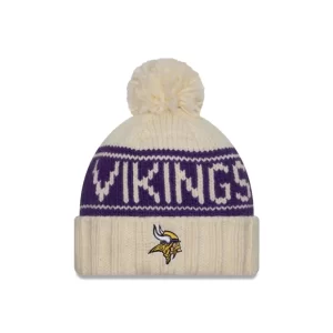 Caps* Minnesota Vikings 2024 Cold Weather Chrome Pom Knit Hat - KTGCaps - Baseball caps for various teams, purchased online at a discount