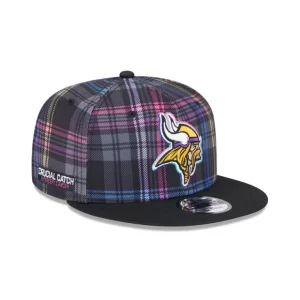 Caps* Minnesota Vikings 2024 Crucial Catch 9FIFTY Snapback Hat - KTGCaps - Baseball caps for various teams, purchased online at a discount