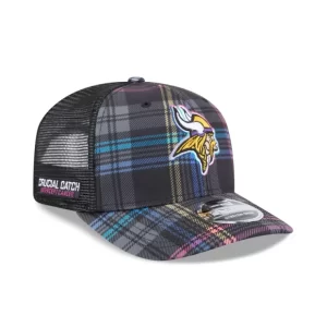 Caps* Minnesota Vikings 2024 Crucial Catch 9SEVENTY Trucker Hat - KTGCaps - Baseball caps for various teams, purchased online at a discount