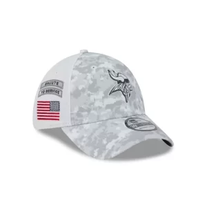 Caps* Minnesota Vikings 2024 Salute to Service 39THIRTY Stretch Fit Hat - KTGCaps - Baseball caps for various teams, purchased online at a discount