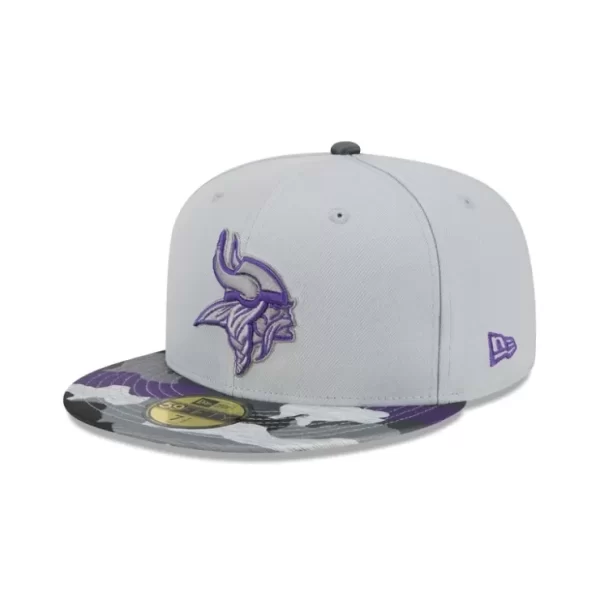 Caps* Minnesota Vikings Active 59FIFTY Fitted Hat - KTGCaps - Baseball caps for various teams, purchased online at a discount