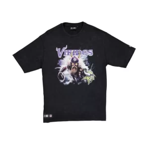 Caps* Minnesota Vikings Premium Black TShirt - KTGCaps - Baseball caps for various teams, purchased online at a discount