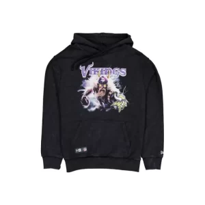 Caps* Minnesota Vikings Premium Black Hoodie - KTGCaps - Baseball caps for various teams, purchased online at a discount