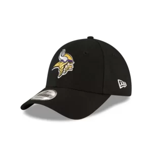 Caps* Minnesota Vikings The League Black 9FORTY Adjustable Hat - KTGCaps - Baseball caps for various teams, purchased online at a discount