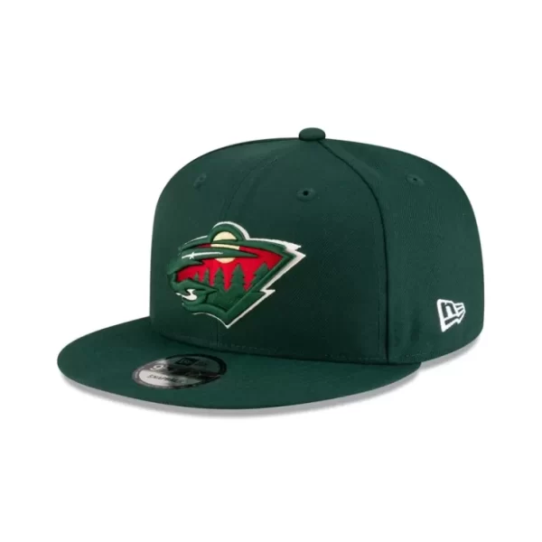 Caps* Minnesota Wild Green 9FIFTY Snapback Hat - KTGCaps - Baseball caps for various teams, purchased online at a discount