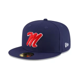 Caps* Mississippi Rebels 59FIFTY Fitted Hat - KTGCaps - Baseball caps for various teams, purchased online at a discount