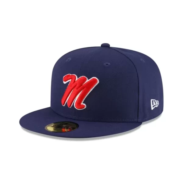 Caps* Mississippi Rebels 59FIFTY Fitted Hat - KTGCaps - Baseball caps for various teams, purchased online at a discount