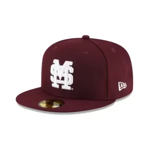 Caps* Mississippi State Bulldogs 59FIFTY Fitted Hat - KTGCaps - Baseball caps for various teams, purchased online at a discount