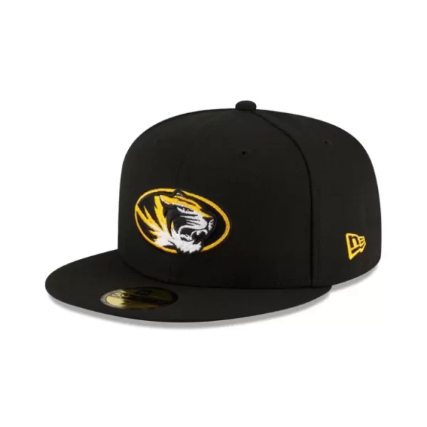 Caps* Missouri Tigers 59FIFTY Fitted Hat - KTGCaps - Baseball caps for various teams, purchased online at a discount