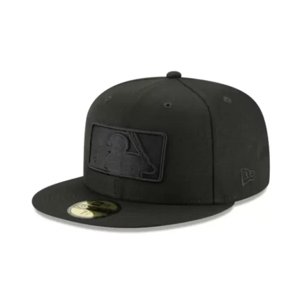 Caps* MLB Batterman Logo Blackout Basic 59FIFTY Fitted Hat - KTGCaps - Baseball caps for various teams, purchased online at a discount