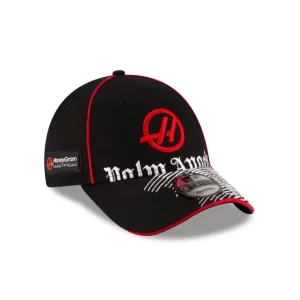 Caps* MoneyGram Haas F1 Team x Palm Angels 9FORTY Adjustable Hat - KTGCaps - Baseball caps for various teams, purchased online at a discount